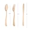 Smarty Had A Party Gold Classic Cutlery Plastic Silverware Set - Forks, Knives Spoons (120 Guests), 360PK 7953G-BLK-CASE - alternate 7
